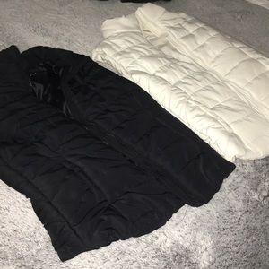 Cream and Black Water Resident Vests
